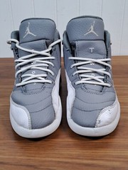 Jordan Retro 12 Stealth White-Cool Grey Toddler 13C 151186-015 Boys Girls
