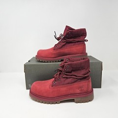 Youth Timberland Roll Top Boot ‚Red‘ Kids / TB0A16BV 626 / Size 2