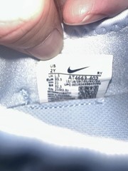 Nike Flex Runner Slip-On Sneakers Light Blue/White Youth 2Y – Worn Once