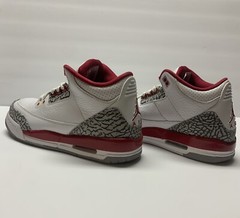 Nike Air Jordan Retro 3 Dunks Cardinal Red w/ Grey Elephant Overlays W7 Y6