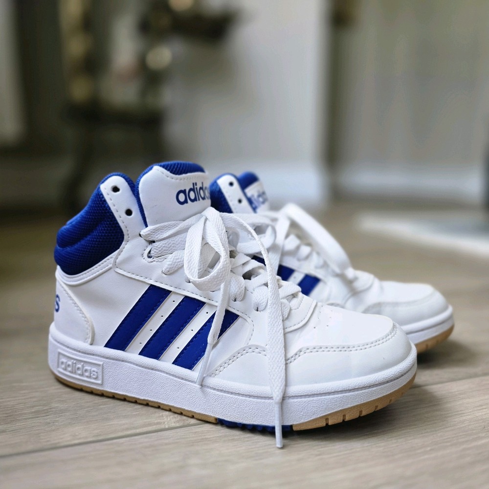 Adidas Hoops Mid Little/Big Kid Youth Sneaker Basketball U.S. 1Y
