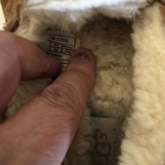 Kids UGG Australia Dakota Suede Slipper 5296 Size 2 Chestnut Original