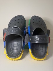Crocs x LEGO 4lw System Clog Unisex Black Multicolor US 8M/10W 211873-001