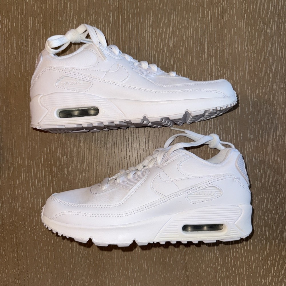 Nike Air Max 90 GS Low White – CD6864-100 Kids Youth Size 5