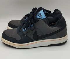 Nike Delta Force Boys Size 6 Youth Gray Blue Shoes Sneakers Running 318704-030