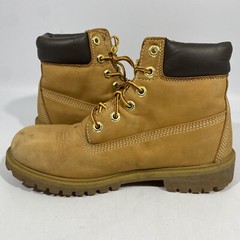 Timberland Boots Brown Suede Premium Water Proof Youth Boys Size 5