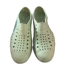 Native Jefferson Kid Size Juniors 4 Greens Slip On Sneaker