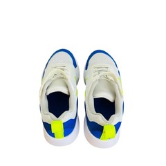 Nike WearAllDay Ps ‘White Volt Royal’ Yellow Blue – Kids Size US 1.5Y