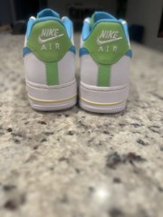 Nike Air Force 1 GS Rainbow Stitch Size 6