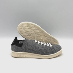 Adidas Stan Smith PC Grey Wool Felt Casual Men’s Shoes AQ8452