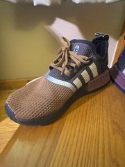ORIGINAL ADIDAS STAR WARS MANDALORIAN BROWN/TAN/BLACK Youth Size 4.5 Women’s 6.5
