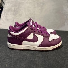 Nike Dunk Low Shoes Youth Size 1.5Y Viotech White Leather Sneakers FB9108-110