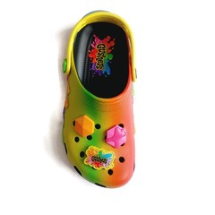 CROCS Big Kid Size J4 Womens 6 Gushers Slip On Classic Clogs K Shoes Multi Color