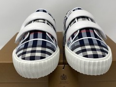 Burberry Kids‘ Mark Check Sneaker, Pale Blue Check 34 EU Little Kid A8713 US 3