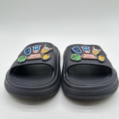 Zara Kids Marvel Slide Sandals Size EU 36 Comics Super Heroes Summer Pool Beach