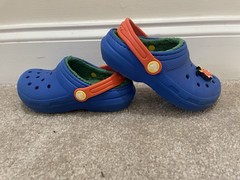 Little Monster Crocs, Size 12