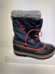 Sorel Boots Yoot Pac Nylon Waterproof Snow Winter Faux Fur NY1879-464 Size 7
