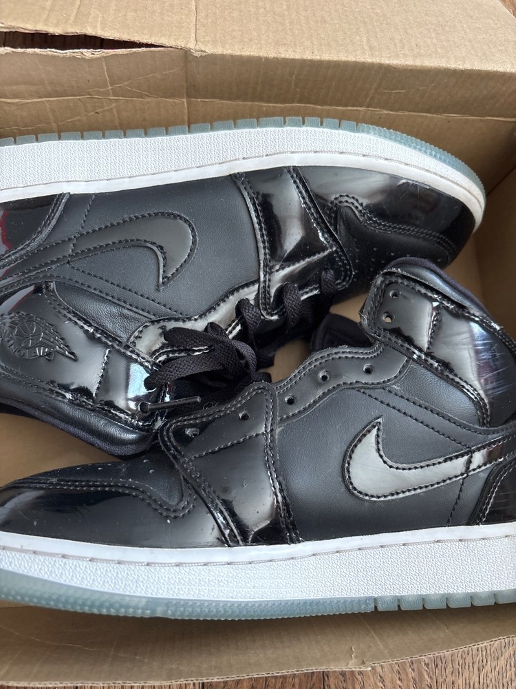 nike dunk mid leather 6y