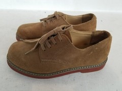Kids Boys Sperry Top Sider Tan Sports Canvas Shoes Size 3M