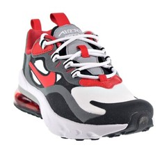 Nike Air Max 270 React ‚University Red‘ (GS) White Black Grey Kid’s Sz 6.5Y & 7Y