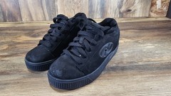 Heelys Sneakers Youth Style #770040 Straight Up Black Wheeled Shoes Size US 4