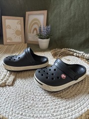 Crocband™ Clog Black Child 6 7 Unisex