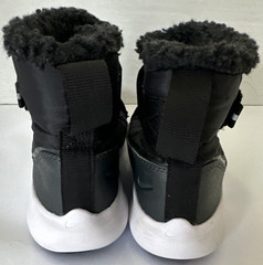 Nike Flex Advance Boot Black/White Youth Unisex Size 3 Fall/Winter Sherpa lining