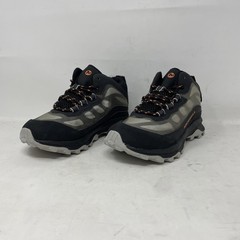 Merrell Unisex Kid’s Moab Speed Mid Waterproof Boot Black Size 2 Wide
