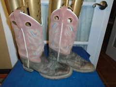 Cody James Brown Salmon Square Toe Cowboy Western Boots Youth Size 5 D