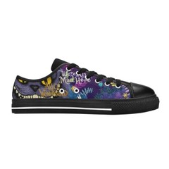 Alice in Wonderland Custom Canvas Sneakers High Top Shoes For Kids