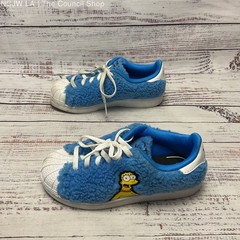 adidas X The Simpsons Superstar Marge Blue Sneaker Athletic Shoe Kids 13.5