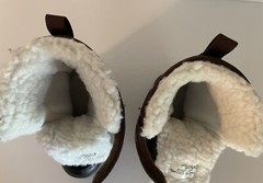 Eddie Bauer Kids 7 Duck Boots Winter Snow Fleece Lined Lace Up