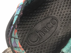 Chaco Kids ZX1 Ecotread Teal Multicolor Performance Sandals Size 6 J180264 Gift
