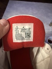 Nike Air Jordan 3 (GS) Mid Top White/Gray/Red Kids 5.5Y DM0967-100