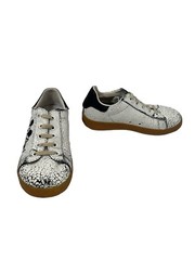 MOA Master of Arts x Disney Mickey Mouse White & Black Crackle Kids Sz 11- HTF