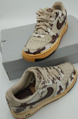 Nike Air Force 1 Low Premium ￼LE GS ‘Birch’ CAMO 310577-221 Sz6.5 Y AF1