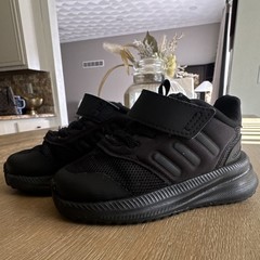 adidas X_PLR Kids Black Hook & Loop Low Top Sneaker US 5.5 EU 21 UK 5K