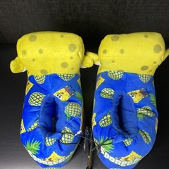 Nickelodeon SpongeBob SquarePants Plush Slippers Unisex Kids 11-12, 13-1 & 2-3