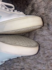 Veja Kids Hook & Loop Extra White Kids Shoe Mismatched Sneaker Size 5 In Exc Co
