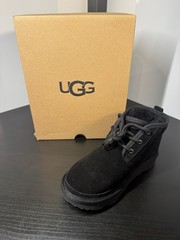 Original UGG Unisex Kid’s NEUMEL II Boots Black 1017320K Size 2 New In Box