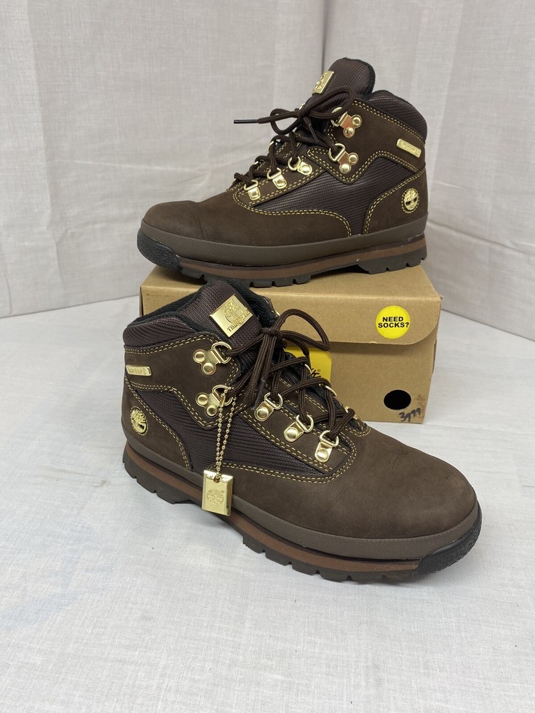 Timberland 6 inch Premium P & G Junior Boot #90934 Size 5 Brown Suede
