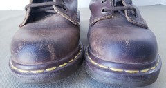 Vintage Doc Martens Combat Boots Size 1 (UK Marked) /US 1.5 MADE IN ENGLAND