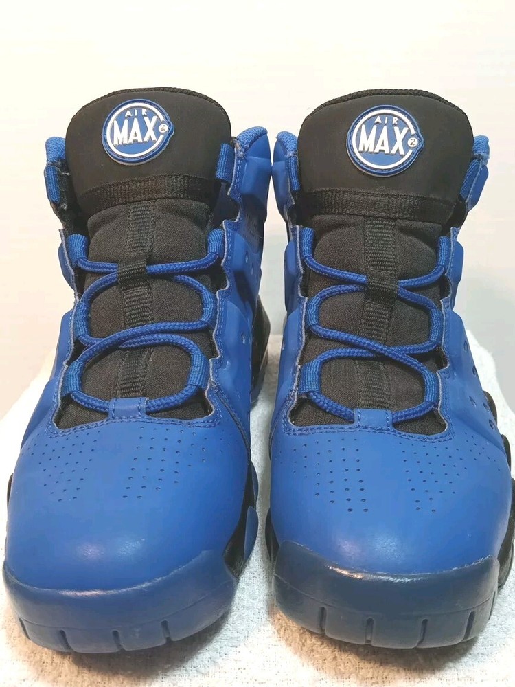 NIKE AIR MAX 2 CB HIGH TOP SNEAKERS GAME-ROYAL /BLACK SIZE 5Y