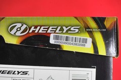 Heelys Roller Shoes Motion Grey Yellow Camo 770153H Size Youth 4 w/Box and parts