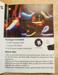 Kids LED Light Up Shoes Cool Boys Girls Luminous Flashing Trainers Sneakers Gift