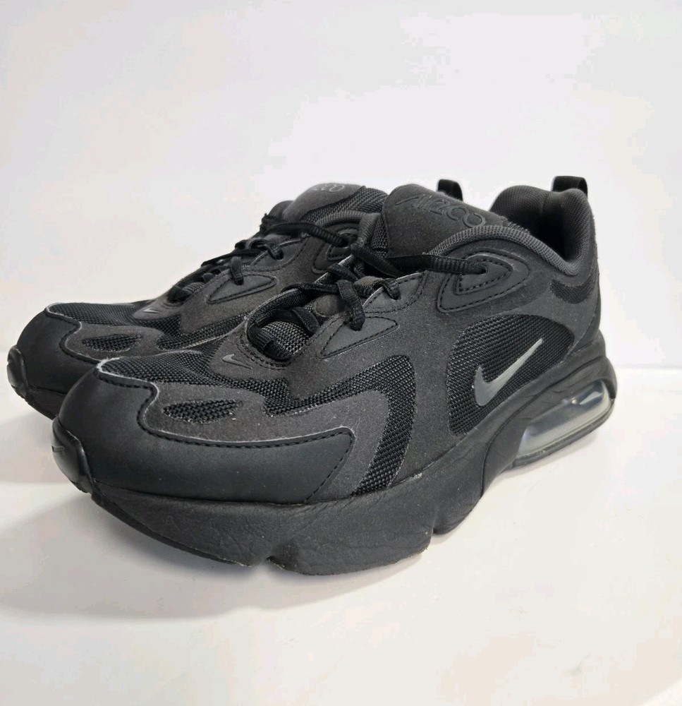 Size 7 Y (GS) – Nike Air Max 200 Low Black – AT5627-001 Youth 7 Women’s 8.5