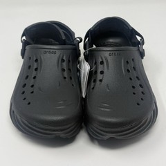 Crocs Echo Clog Kids Juniors Youth Size 6 Black Beach Summer Sandals Shoes