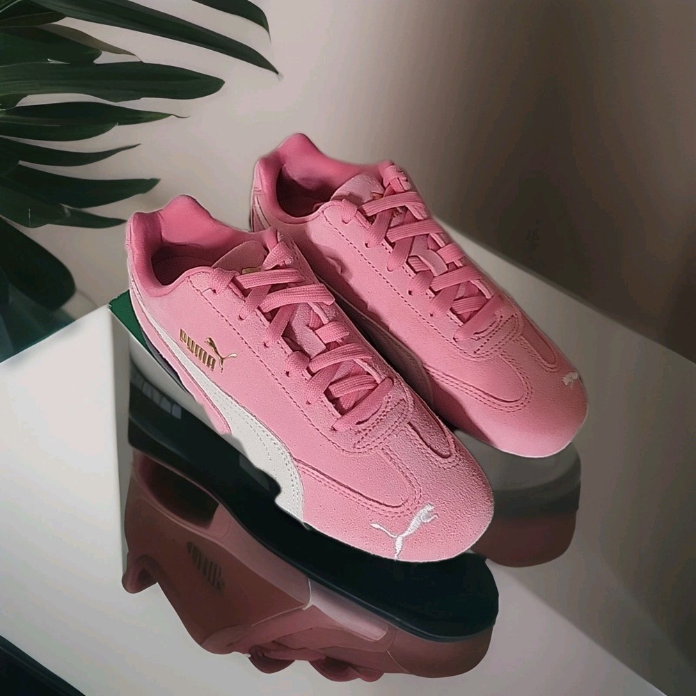 Size 5Y Puma Speed Cat Jr OG Magic ROSE PINK Suede 401698 05 Big Kids Girls NIB