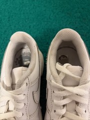 Nike Air Force 1 Low Triple White Sneakers Size 11.5C Unisex