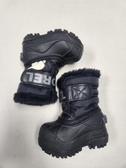 Sorel Kid’s Snow Commander Insulated Warm Boots Black Toddler Size 5